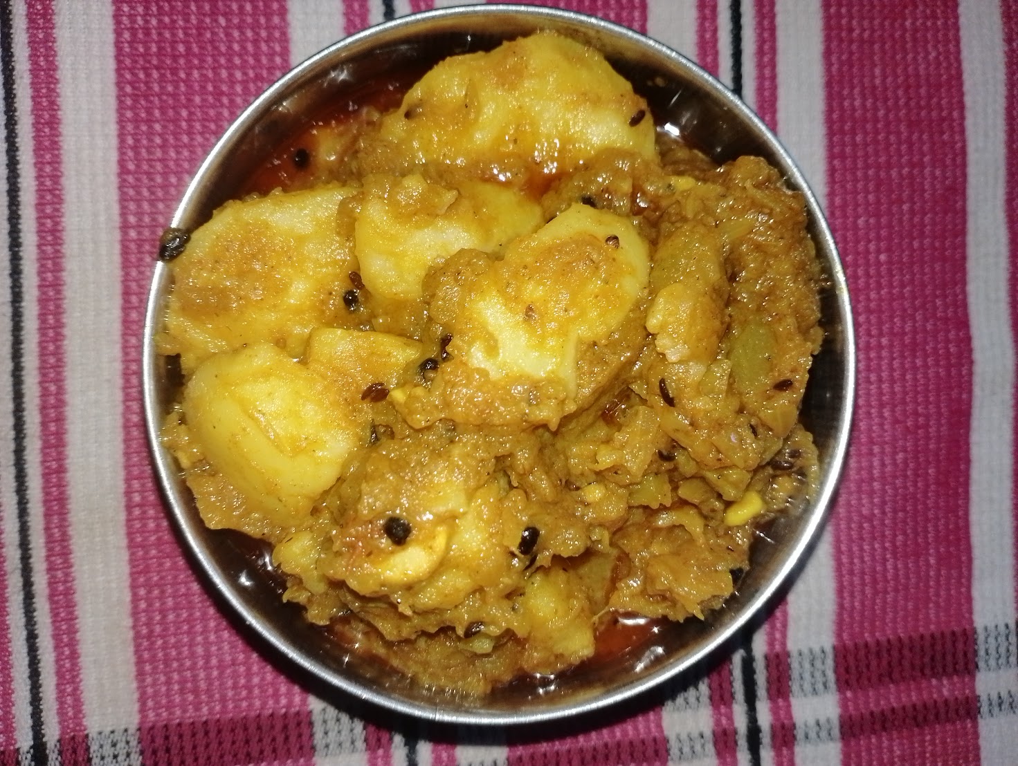 KADDU KI SABZI