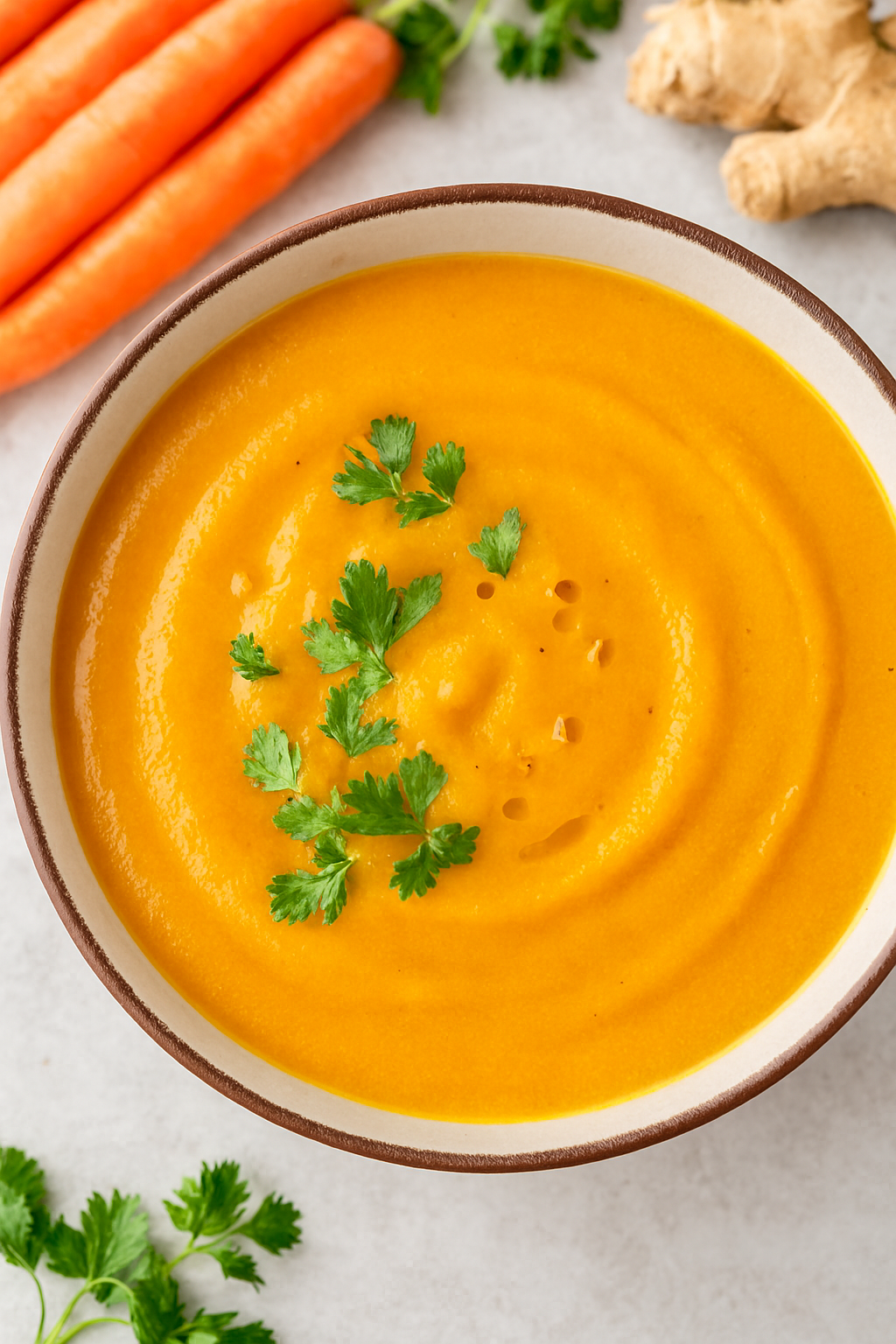 CARROT GINGER SOUP
